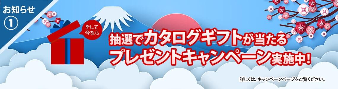 ドリームウェイ プレゼントキャンペーン